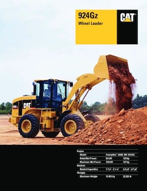 Wheel Loaders Caterpillar 924GZ