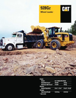 Wheel Loaders Caterpillar 928Gz
