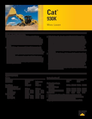 Wheel Loaders Caterpillar 930K