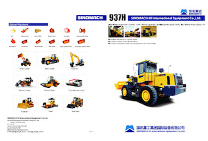 Tekerlekli yükleyiciler Sinomach 937H