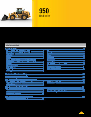 Wheel Loaders Caterpillar 950