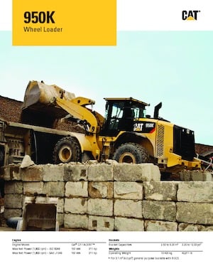 Wheel Loaders Caterpillar 950K