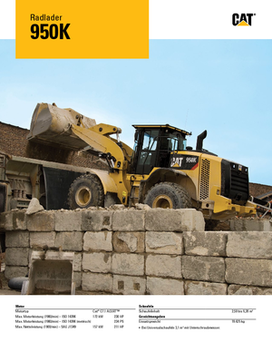 Wheel Loaders Caterpillar 950K