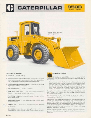 Wheel Loaders Caterpillar 950B