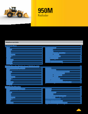 Wheel Loaders Caterpillar 950M