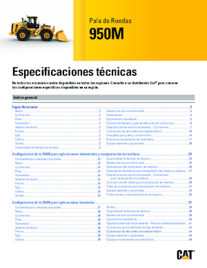 Wheel Loaders Caterpillar 950M