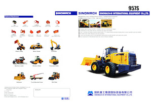 Tekerlekli yükleyiciler Sinomach 957S