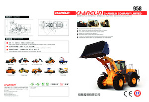 Tekerlekli yükleyiciler Changlin 958