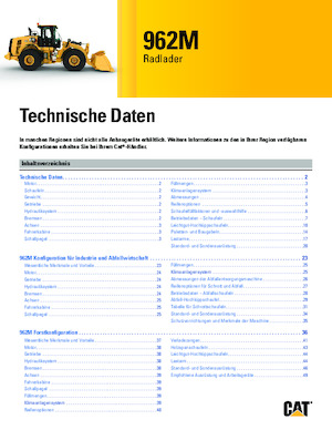 Wheel Loaders Caterpillar 962M