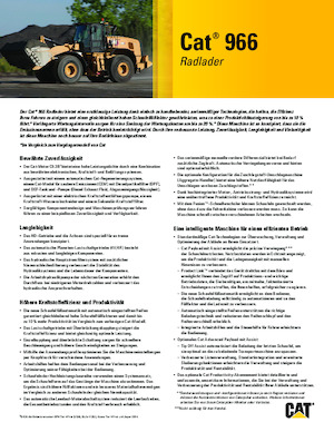 Wheel Loaders Caterpillar 966