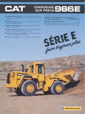 Wheel Loaders Caterpillar 966E