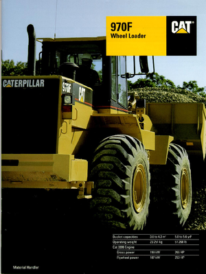 Wheel Loaders Caterpillar 970 F-StVZO