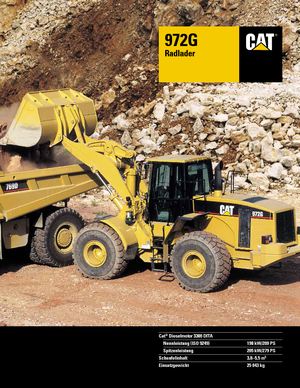 Wheel Loaders Caterpillar 972 G