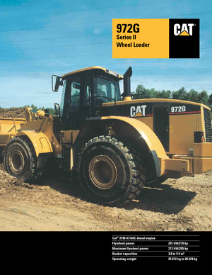 Wheel Loaders Caterpillar 972 G II