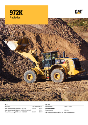 Wheel Loaders Caterpillar 972K