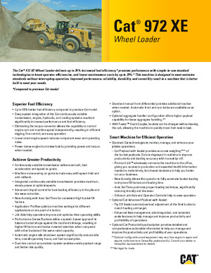 Wheel Loaders Caterpillar 972XE
