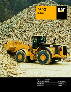 Wheel Loaders Caterpillar 980 G