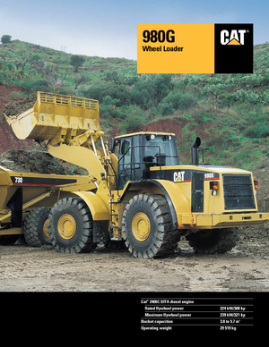 Wheel Loaders Caterpillar 980 G