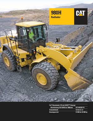 Wheel Loaders Caterpillar 980H