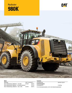 Wheel Loaders Caterpillar 980K