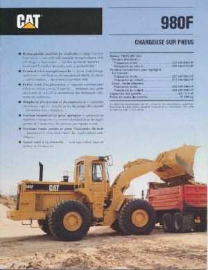 Wheel Loaders Caterpillar 980F