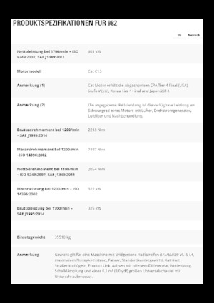 Wheel Loaders Caterpillar 982