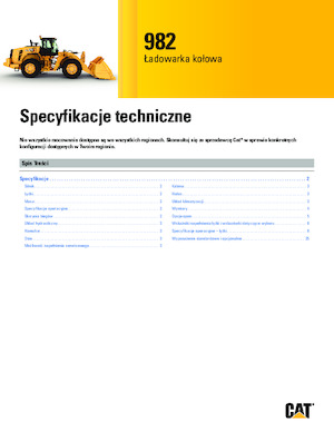 Wheel Loaders Caterpillar 982