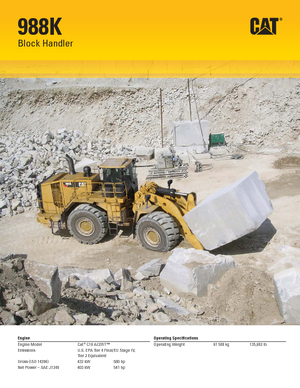 Wheel Loaders Caterpillar 988K