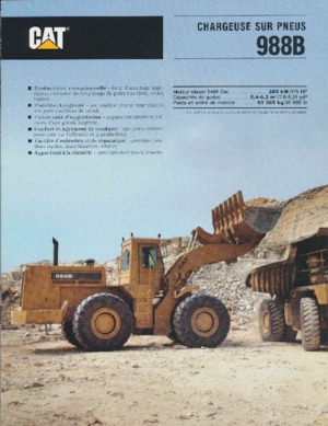 Wheel Loaders Caterpillar 988B