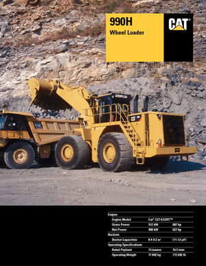 Wheel Loaders Caterpillar 990H