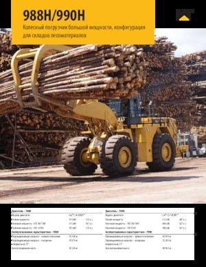 Wheel Loaders Caterpillar 990H