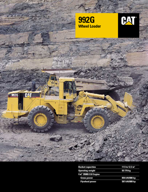 Wheel Loaders Caterpillar 992 G