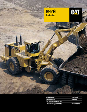 Wheel Loaders Caterpillar 992 G