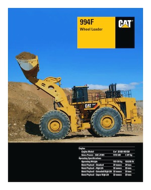 Wheel Loaders Caterpillar 994F