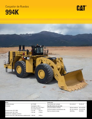 Wheel Loaders Caterpillar 994K