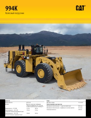 Wheel Loaders Caterpillar 994K