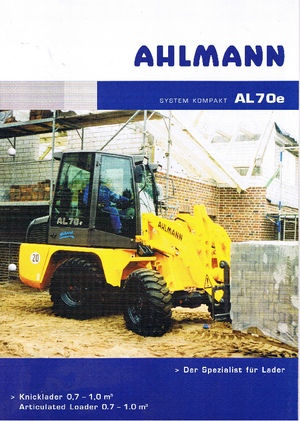 Wheel Loaders Ahlmann AL 70 e