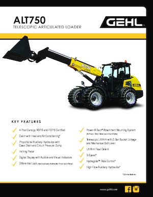 Wheel Loaders Gehl ALT750