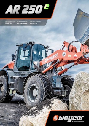 Wheel Loaders weycor AR 250 e