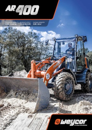Tekerlekli yükleyiciler weycor AR 400