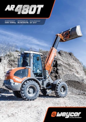 Tekerlekli yükleyiciler weycor AR 480 T