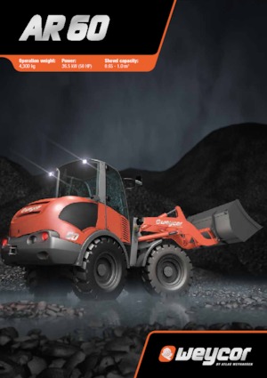 Tekerlekli yükleyiciler Atlas-weycor AR 60