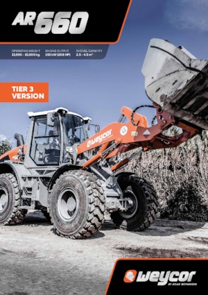 Wheel Loaders weycor AR 660