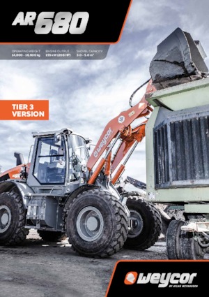 Wheel Loaders weycor AR 680