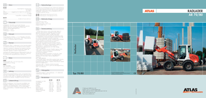 Tekerlekli yükleyiciler Atlas AR 70