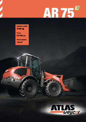 Wheel Loaders Atlas-weycor AR 75 e