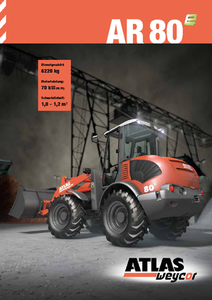Wheel Loaders Atlas AR 80 e