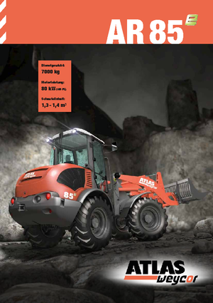 Wheel Loaders Atlas AR 85 E