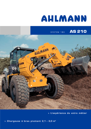 Tekerlekli yükleyiciler Ahlmann AS 210 e