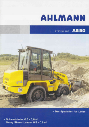 Tekerlekli yükleyiciler Ahlmann AS 50